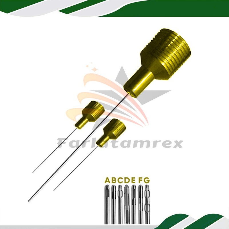 Liposuction Toomey 60cc Hub Fitting Instrument With Multiple Fixed Points