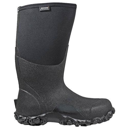 Bogs Men's Standard Classic High Boot, Black, Size 13