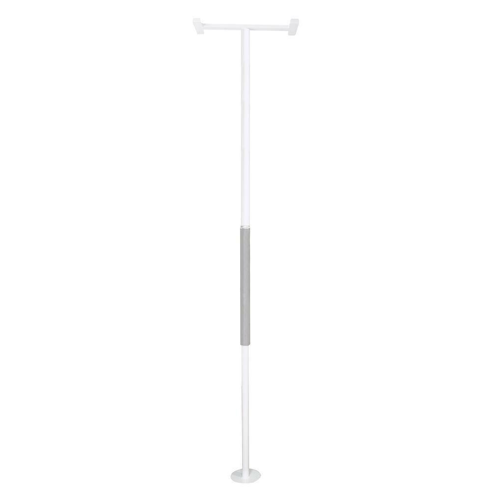 Steel Security Pole Adjustable Floor Ceiling Standing Support