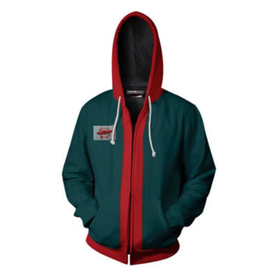 Spiderman Into the Spider Verse Miles Morales Jacke Erwachsene Kind Cosplay°