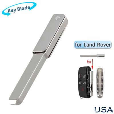 Emergency Key Blade Blank Uncut Insert for Land Rover Range Rover Smart Key