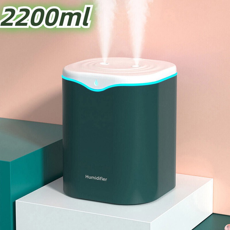 2200ml Humidifiers for Bedroom Large Room Office Cool Mist Air