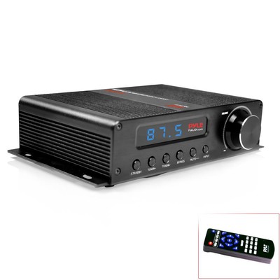 Pyle PFA540BT Compact 5Channel Bluetooth Amplifier HiFi Amp Receiver w HDMI