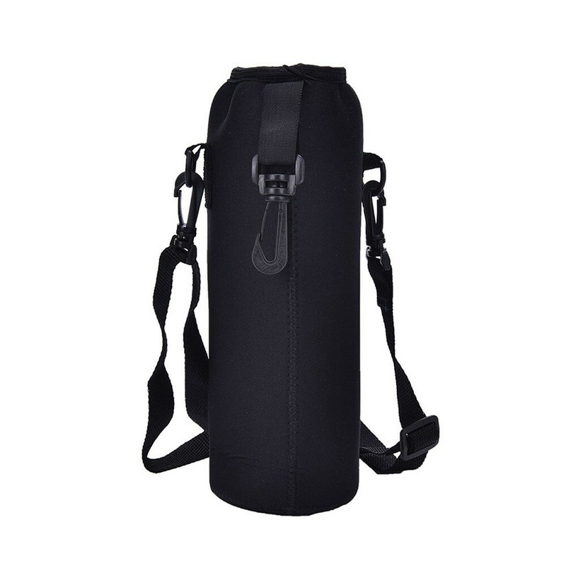 1000ML Soft Water Bottle Carrier Insulated Cover Bags Holder