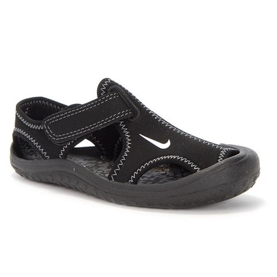 

Сандалии Nike Sunray Protect 2 для маленьких детей, черные/бело-темно-серые (344926 011), Black/white-dark grey