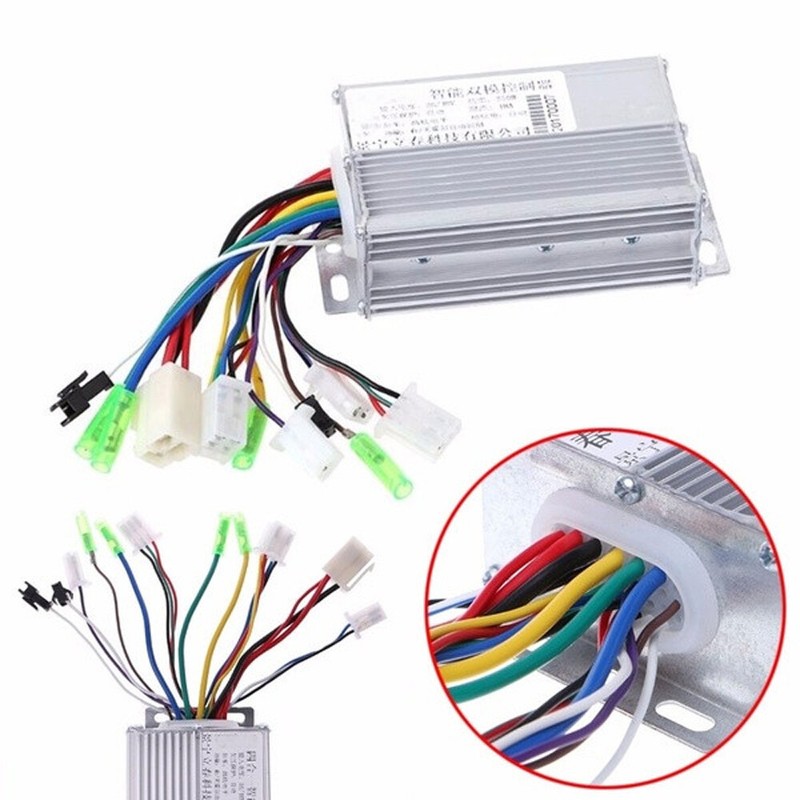 36V/48V 350W Brushless DC Motor Controller For Electric Bicycle Ebike