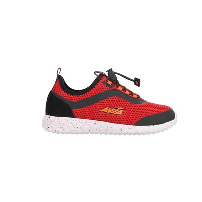 Кроссовки Avia Avi Spirit Slip On Youth для мальчиков, черные, красные, повседневная обувь AA50116Y-RB