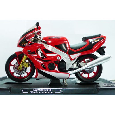 Guiloy 13636 1/10 KAWASAKI ZX6-R Diecast Model