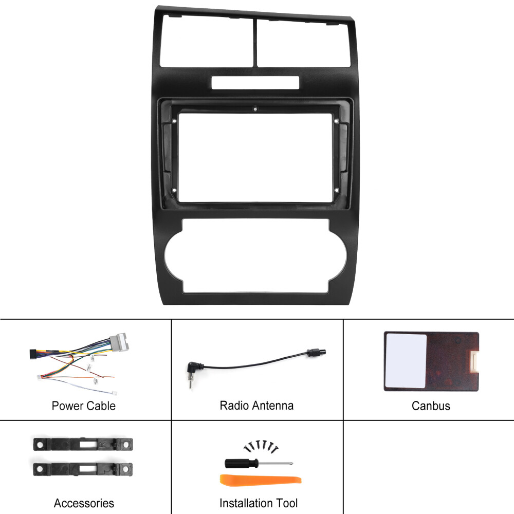 9'' Android 13 Stereo Radio GPS Navigation For Dodge Charger Magnum 2005-07 LHD