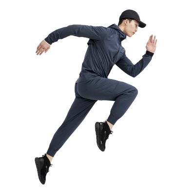 CRAFT CRAFT MENS PRO HYDRO 2 RUNNING JACKET TOP BLUE SPORTS FULL ZIP HOODED WATERPROOF