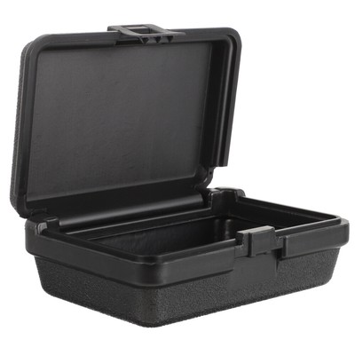  Small Hard Case with Foam Black Container Car Mechanic Tools Storage Box Travel