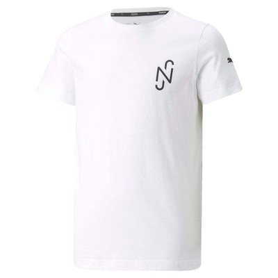 

Puma Copa Crew Neck Short Sleeve TShirtYouth Boys White Casual Tops 605617-05, Белый, Puma Copa Crew Neck Short Sleeve TShirtYouth