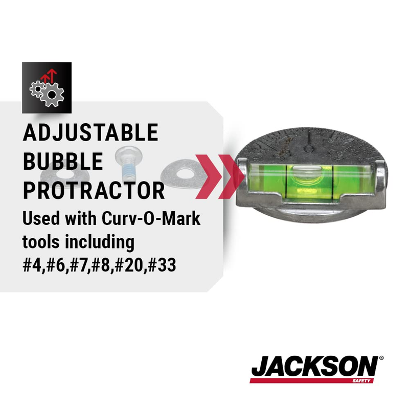 Jackson Safety Curv-O-Mark Dial Set Welding Level DSL -180 Degree Adjustable Pro