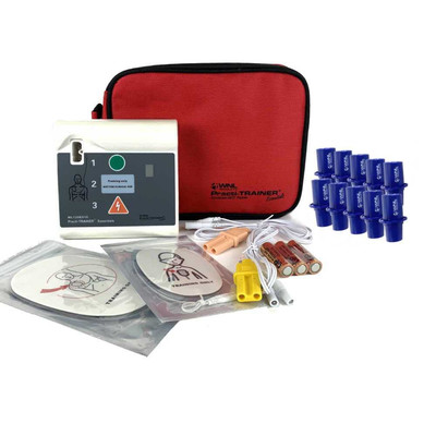 WL120ES10-ABUNDLE for Training Use Only AED Defribrillator Practi-Trainer Essent