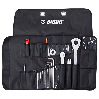 UNIOR TOOLS : PRO TOOL WRAP SET : BLACK :