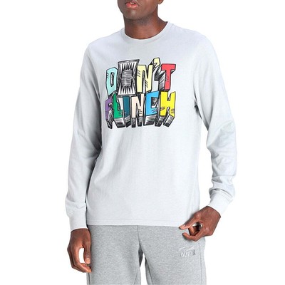 

Мужские серые повседневные топы Puma Scouted с круглым вырезом и длинными рукавами 53212101, Grey, Puma Scouted Crew Neck Long Sleeve Sweatshirt