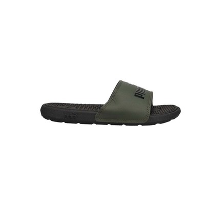 Черные повседневные сандалии для мальчиков Puma Cool Cat Bx Ps Slide Youth Boys 382464-22