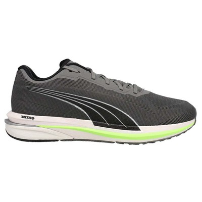 Мужские серые кроссовки Puma Velocity Nitro Running спортивная обувь 194596-07