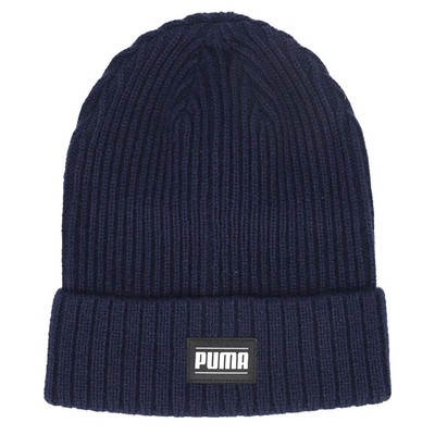 

Puma Ribbed Classic Cuff Beanie Mens Size  Athletic Casual 02403802, Синий, Puma Ribbed Classic Cuff Beanie