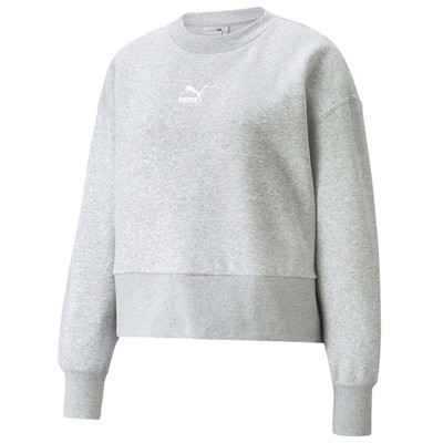 

Толстовка Puma Classics Fashion Logo Crew Neck Женская Серая 534292-04, Grey