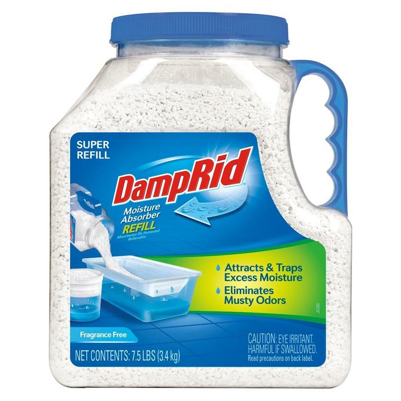 DampRid 7.5 Lbs. Super Moisture Absorber Refills Home Care for Odor Stains NEW