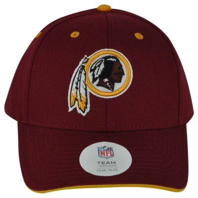 NFL Washington Redskins Money Maker Structured Curved Bill Adjustable Hat Cap