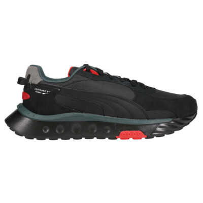 Мужские кроссовки Puma Wild Rider Rollin на шнуровке, размер 13 М, повседневная обувь 381517-11