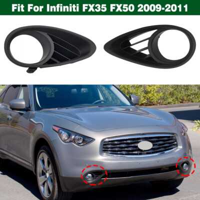 Передний левая и правая ПРОТИВОТУМАННЫХ свет Окантовка Крышка   Infiniti FX35 FX50 2009-2011