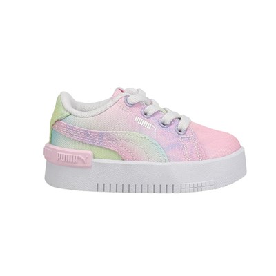 Puma Jada Pastel Tie Dye Розовые кроссовки на шнуровке для маленьких девочек Повседневная обувь 38544