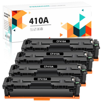 4PK CF410A Toner Compatible with HP 410A MFP M477fdw M377dw M477fnw M477fdn