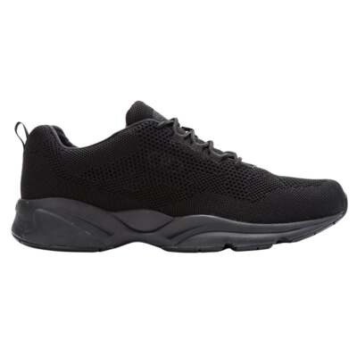

Propet Stability Fly Walking Мужские черные кроссовки Спортивная обувь MAA032M-BLK, Черный, Propet Stability Fly Walking
