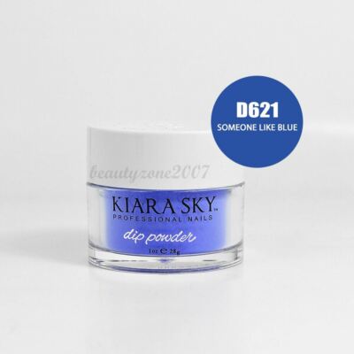 Kiara Sky Nail Dipping Powder D621 Someone Like Blue 1oz