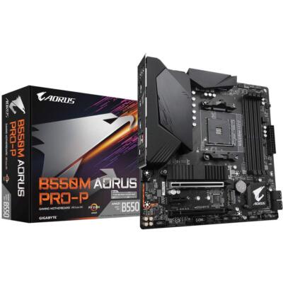 GIGABYTE B550M Aorus Pro-P Motherboard Micro ATX AMD B550 Chipset-equipped NEW