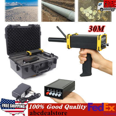 GR-100 Black 1000M Metal Detector Long Range LED Screen Detector For Silver Gold