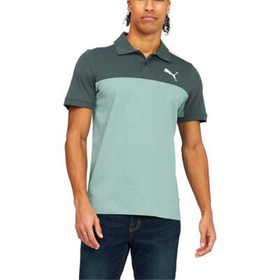 

Рубашка поло с коротким рукавом Puma Ess Jersey Block Cat, мужская, размер , повседневная, 670556-5, Синий, Puma Ess Jersey Block Cat Short Sleeve Polo Shirt