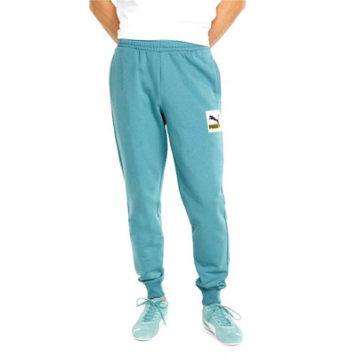 

Мужские синие повседневные спортивные штаны Puma Brand Love Drawstring Sweatpants 53365461, Синий, Puma Brand Love Drawstring Sweatpants