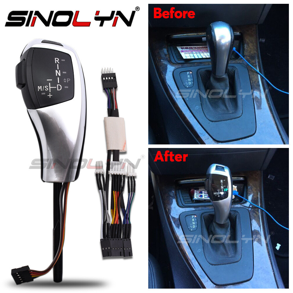 LED Gear Shift Knob For BMW E46 E90 E91 E92 E93 E39 E60 E61 E63 E64 E38