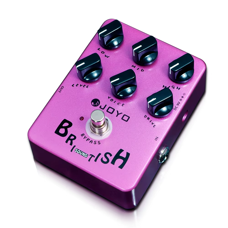 JF-16 BRITISH SOUND Overdrive Guitar Pedal Delivers Warmth and Harmonic Overdriv