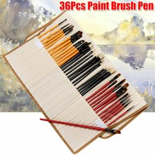 36Pcs Artist Paint Brushes Set Art Painting Supplies Acrylic Oil