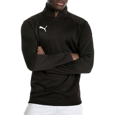 

Мужская футболка Puma Liga Training 14 Zip Top размера  Athletic Casual 655606-03, Black;white, Puma Liga Training 14 Zip Top