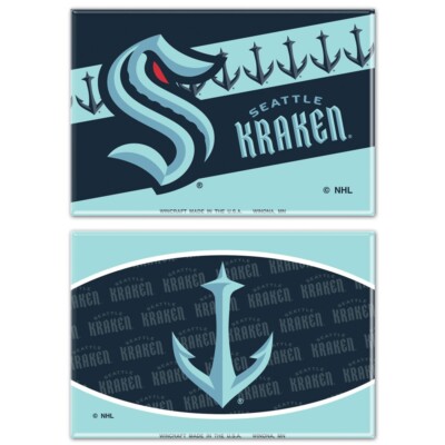Seattle Kraken Wincraft NHL 2x3 Magnet Set 2pc