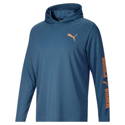 

Puma Sunny Daze Pullover Hoodie Mens Blue Повседневная верхняя одежда 67161508, Синий
