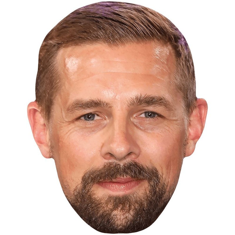 Klaas Heufer-Umlauf (Beard) Big Head. Larger than life mask.