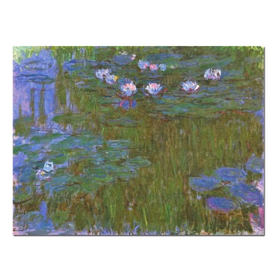 Water Lilies Pond,Claude Monet HandPainted Oil Painting Repro on Canvas Wall Art