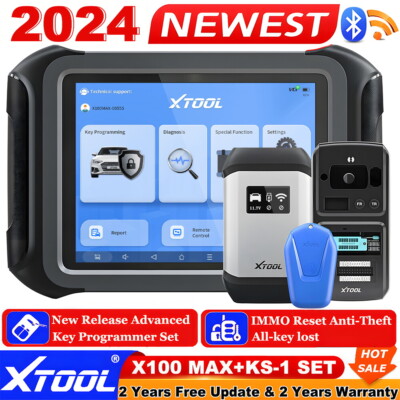 XTOOL X100MAX KS-1 Car Coding Programming Reset All System Diagnostic Scanner