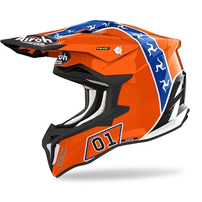 Helm Off Road Airoh STRYCKER Hazzard Gloss