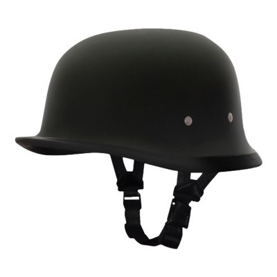 Daytona Helmets Skull Cap Novelty German- Dull Black