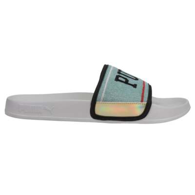 

Мужские синие повседневные сандалии Puma Leadcat 2.0 Bb Signature Slide 384578-01, Синий, Puma Leadcat 2.0 Bb Signature Slide