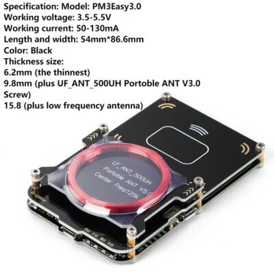 Proxmark3 Develop Suit Kits NFC PM3 RFID Reader + Writer for NFC Card Copier