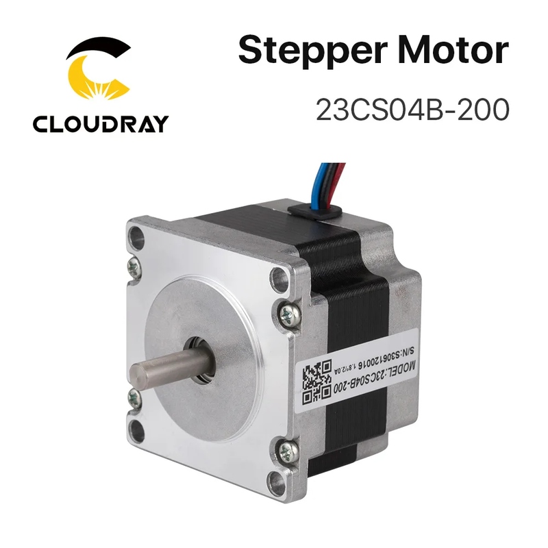Nema23 Stepper Motor 42mm 0.4N.m 2.0A 2 Phase Stepper Motor 4-lead Cable for 3D